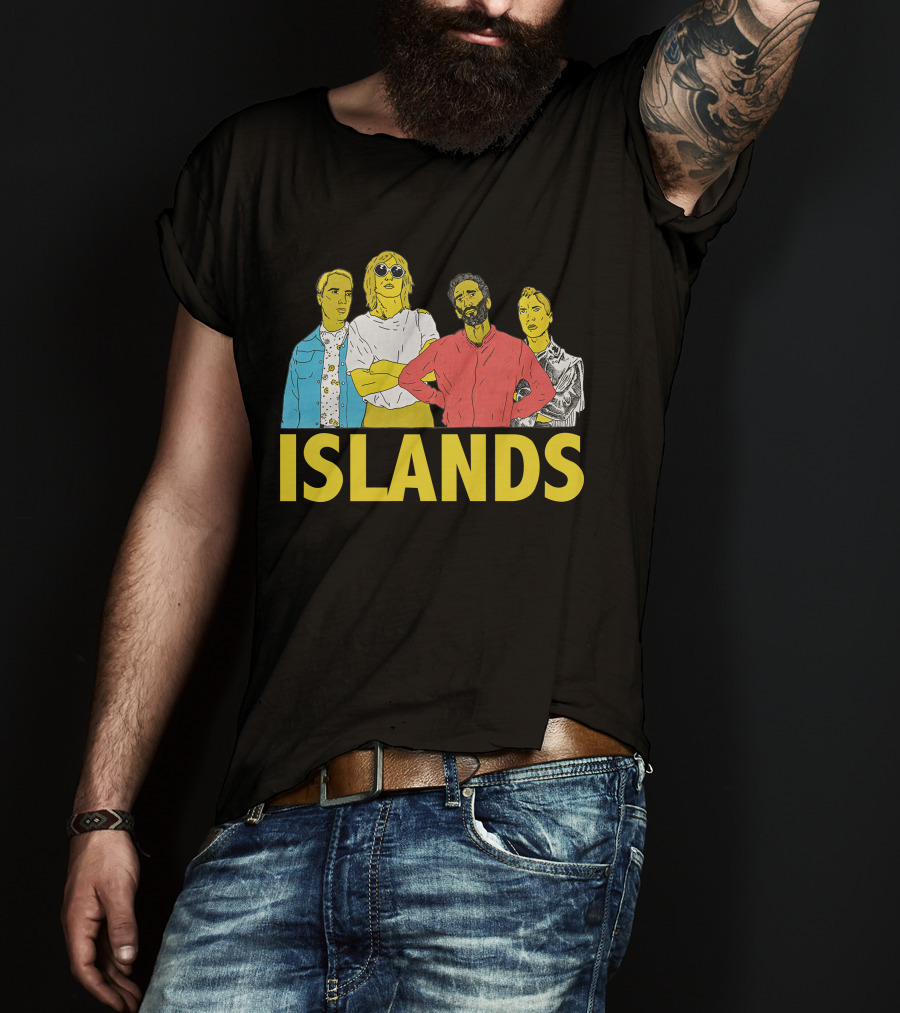 Islands Royal Mountain Records Islomania Band T-Shirt