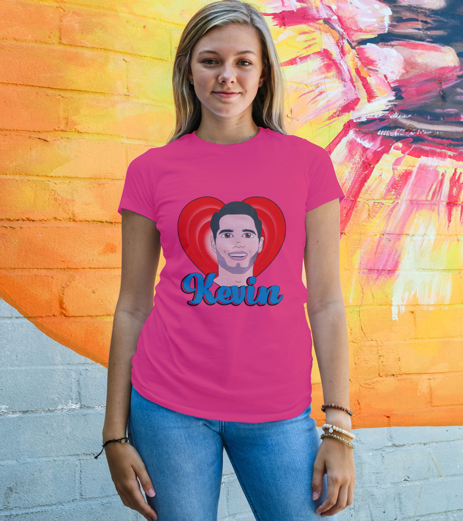 Kevin Fiala Heart Design Minnesota Wild T-Shirt