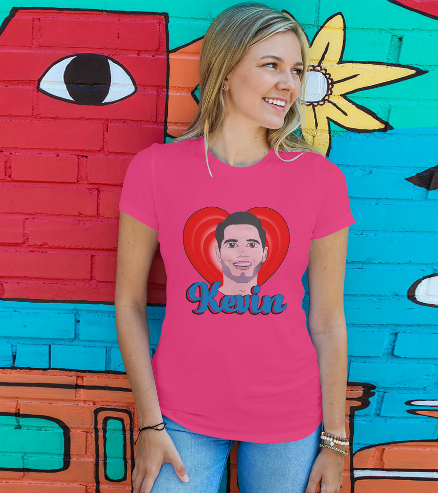 Kevin Fiala Heart Design Minnesota Wild T-Shirt