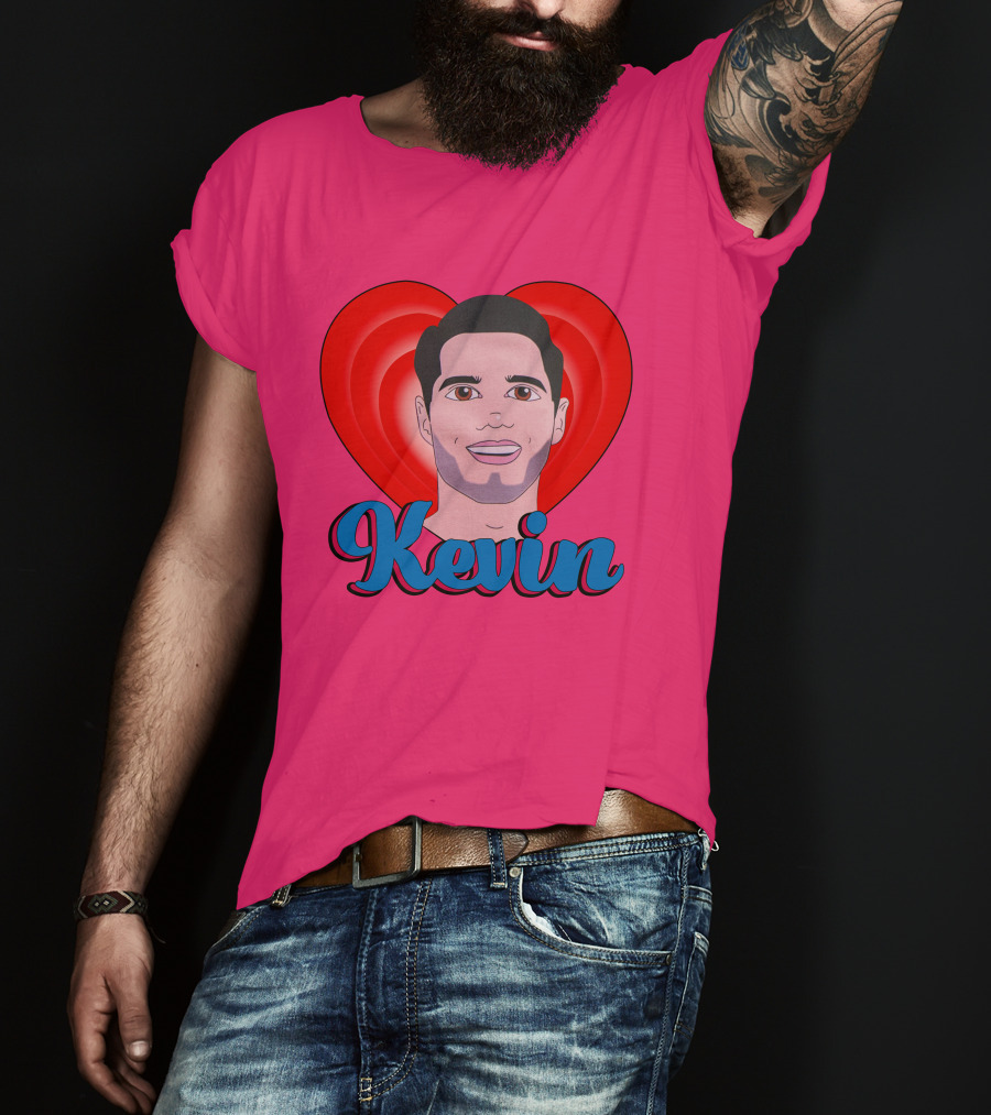 Kevin Fiala Heart Design Minnesota Wild T-Shirt
