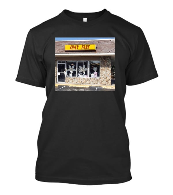 Only Fans Storefront With Stone Décor Blgcitydes T-Shirt
