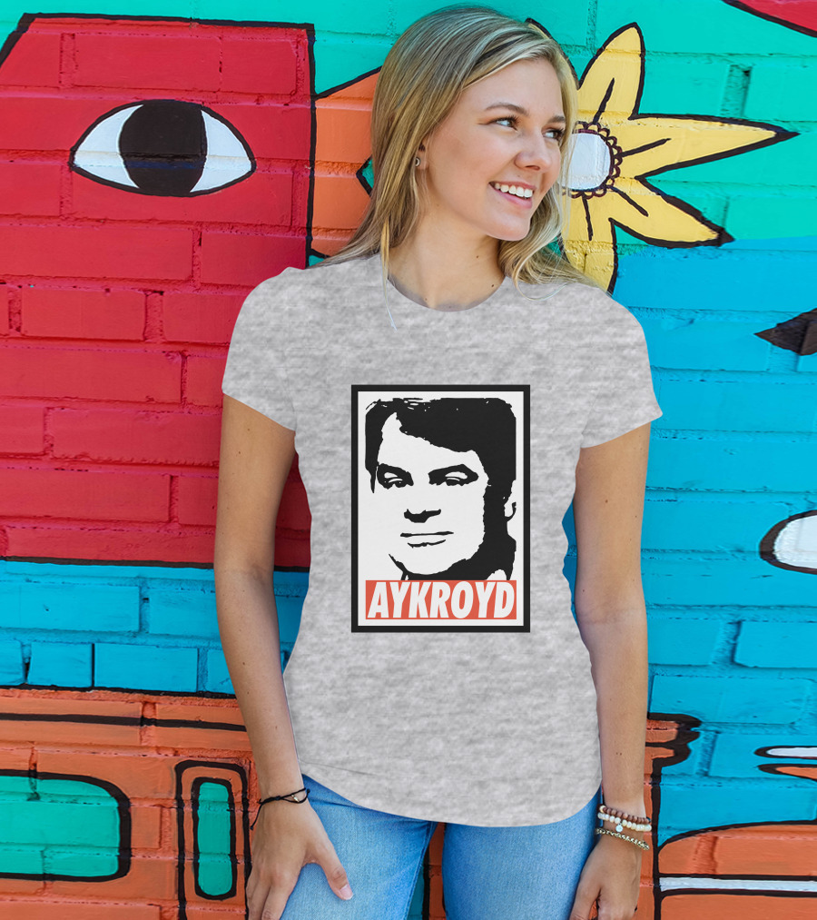 Dan Aykroyd Swag Merch Aykroyd Baseball Chickie T-Shirt