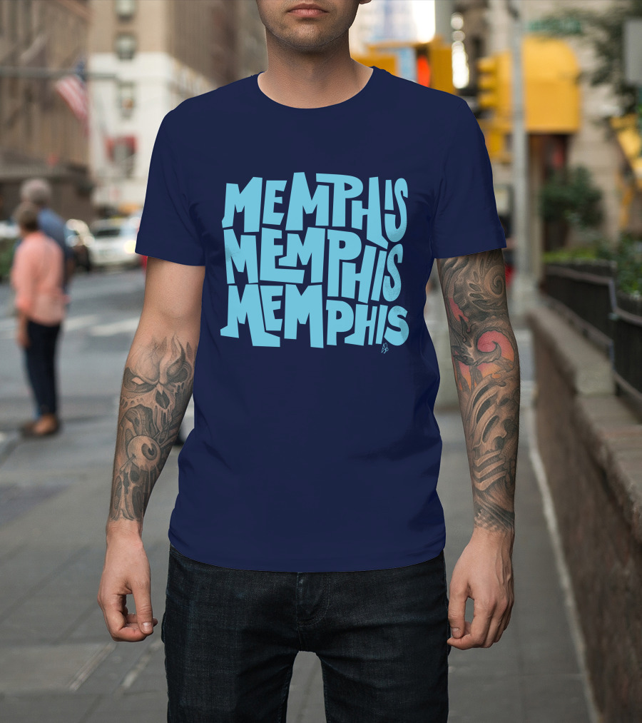 Memphis Memphis Memphis Choose 901 Merch Growl Towel T-Shirt