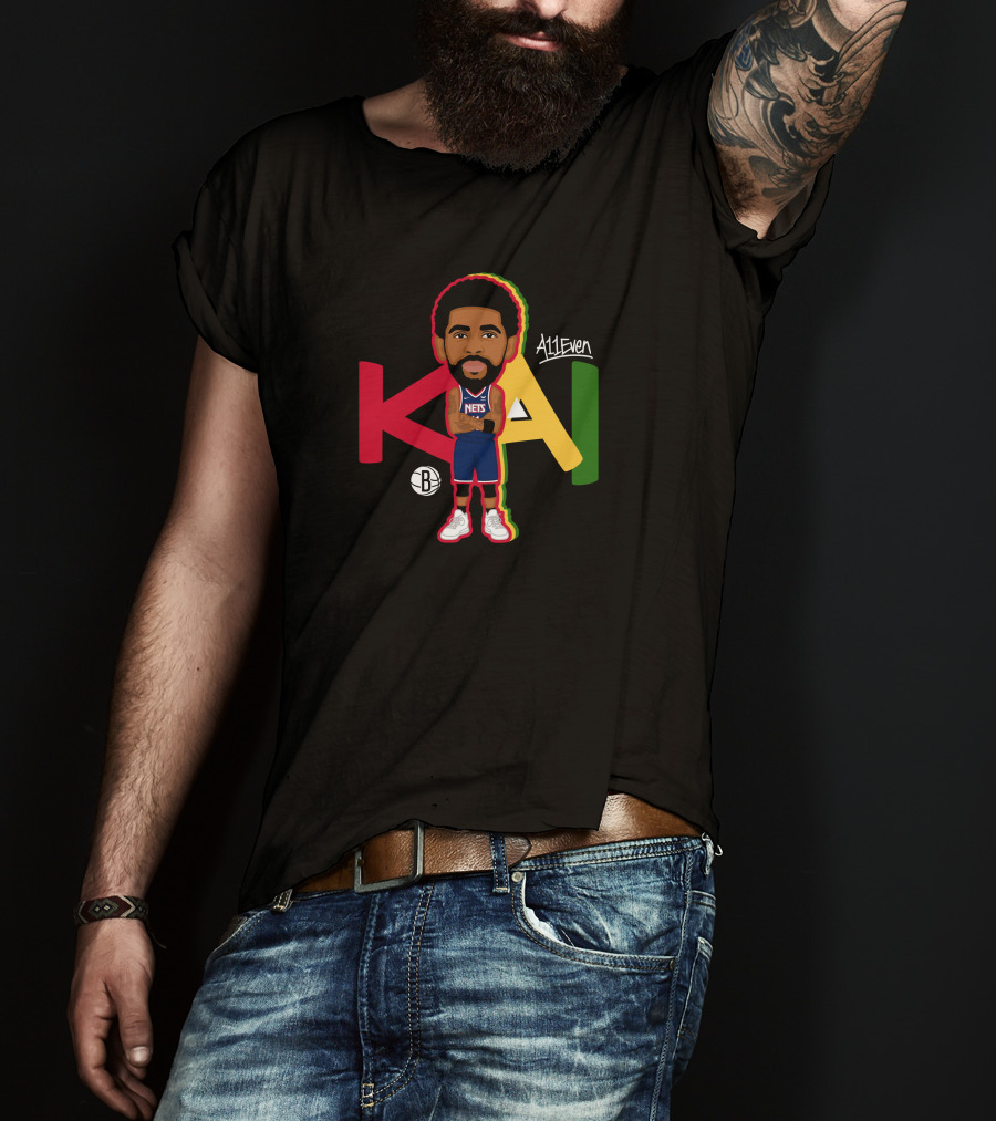 Kyrie Irving Kai A11even Nets Jessie Kavana T-Shirt