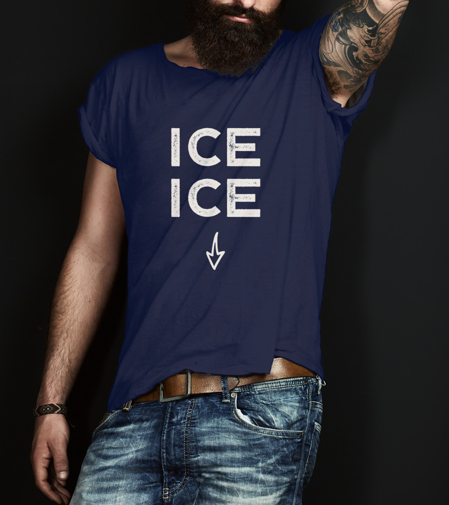 Storm Huntley Ice Ice Baby Arrow Down T-Shirt