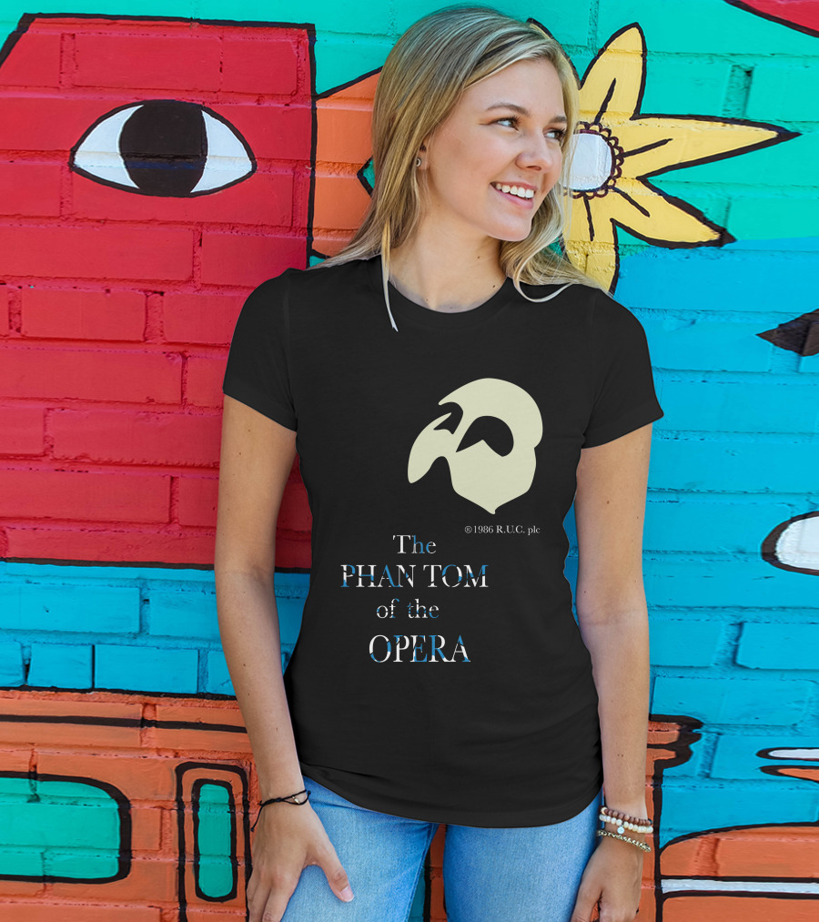 The Phantom Of The Opera Vintage Local Crew 1986 R.U.C. Plc T-Shirt