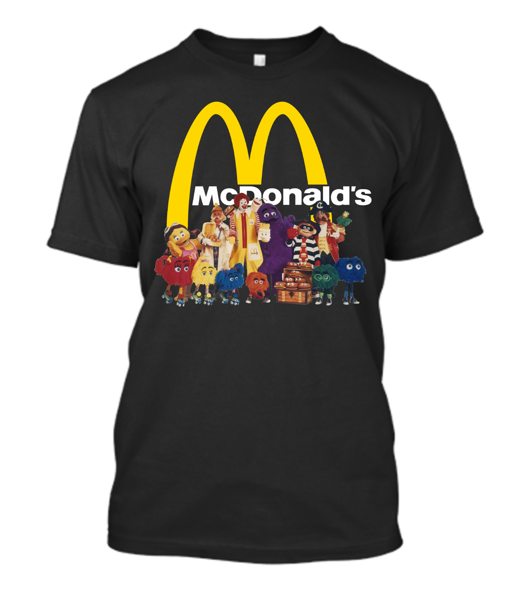 McDonald's Classic Characters Friends Group T-Shirt