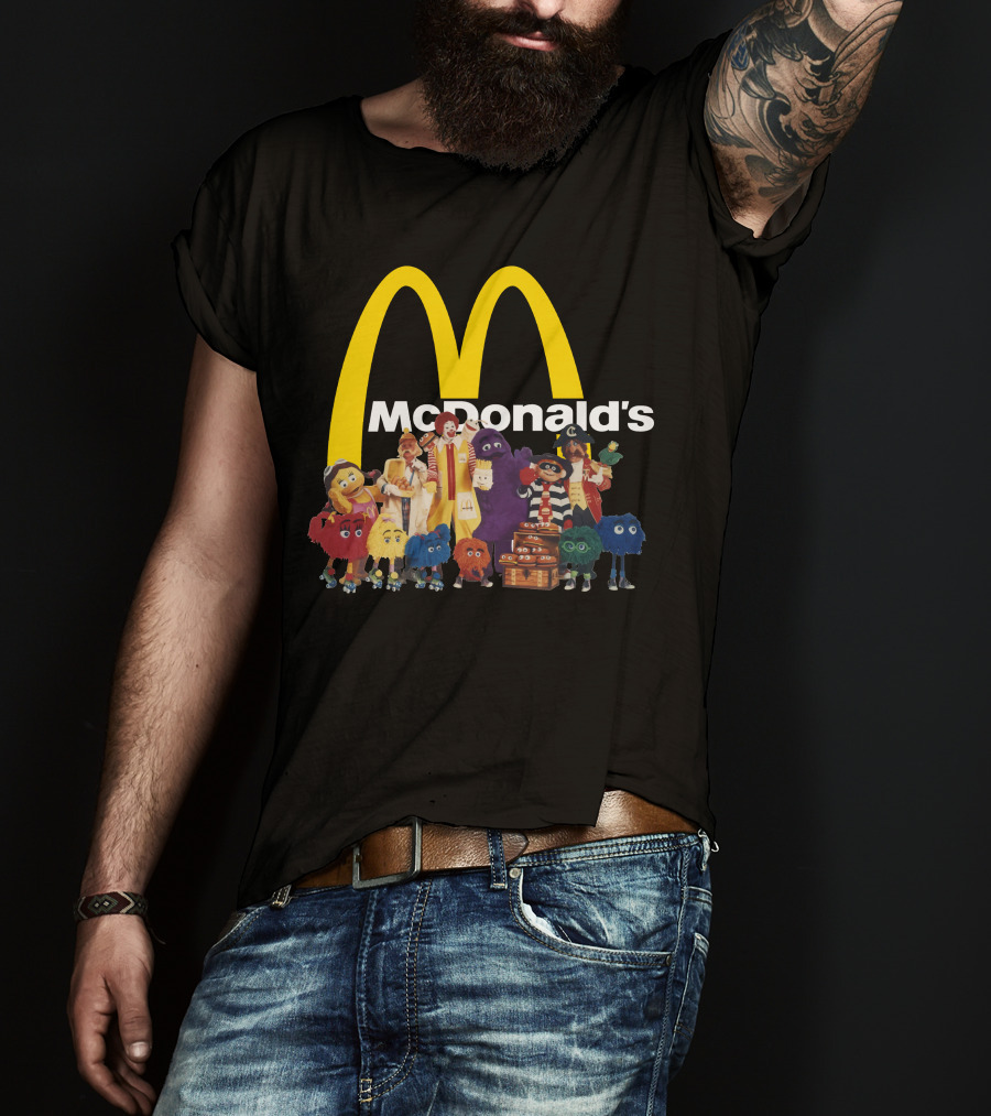 McDonald's Classic Characters Friends Group T-Shirt