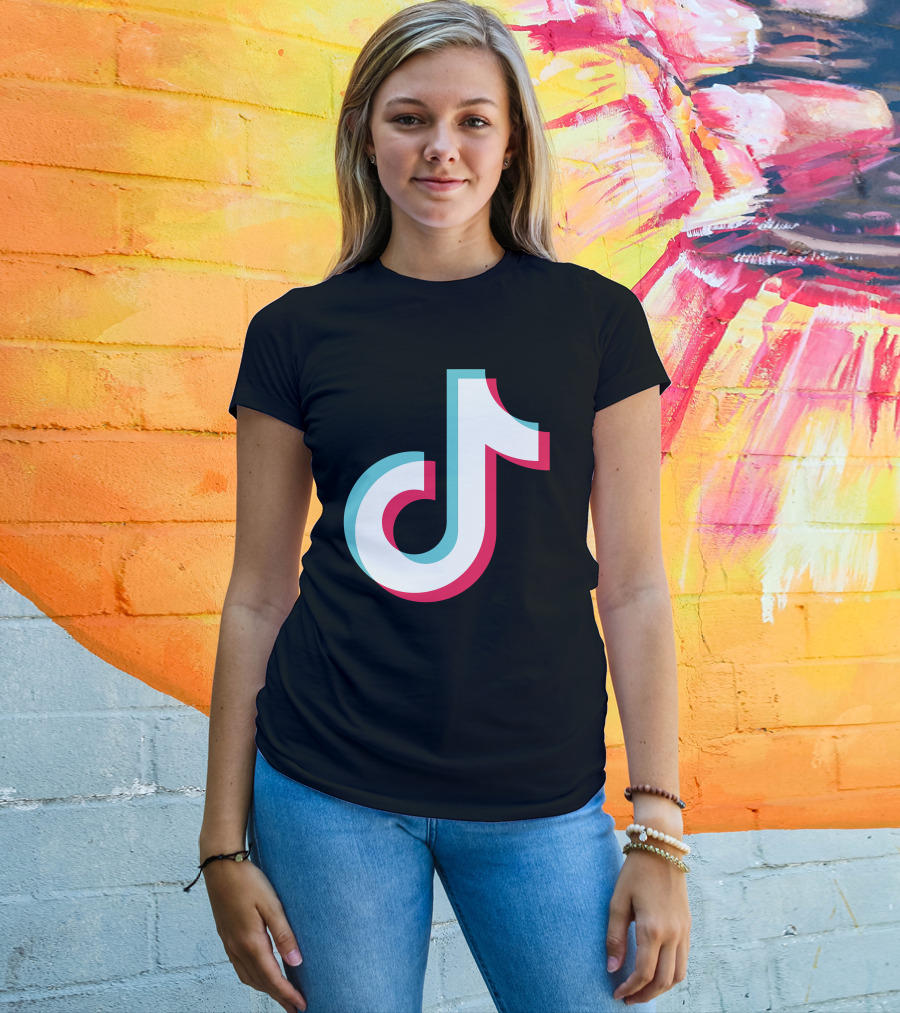 TikTok Music Note Artist T-Shirt
