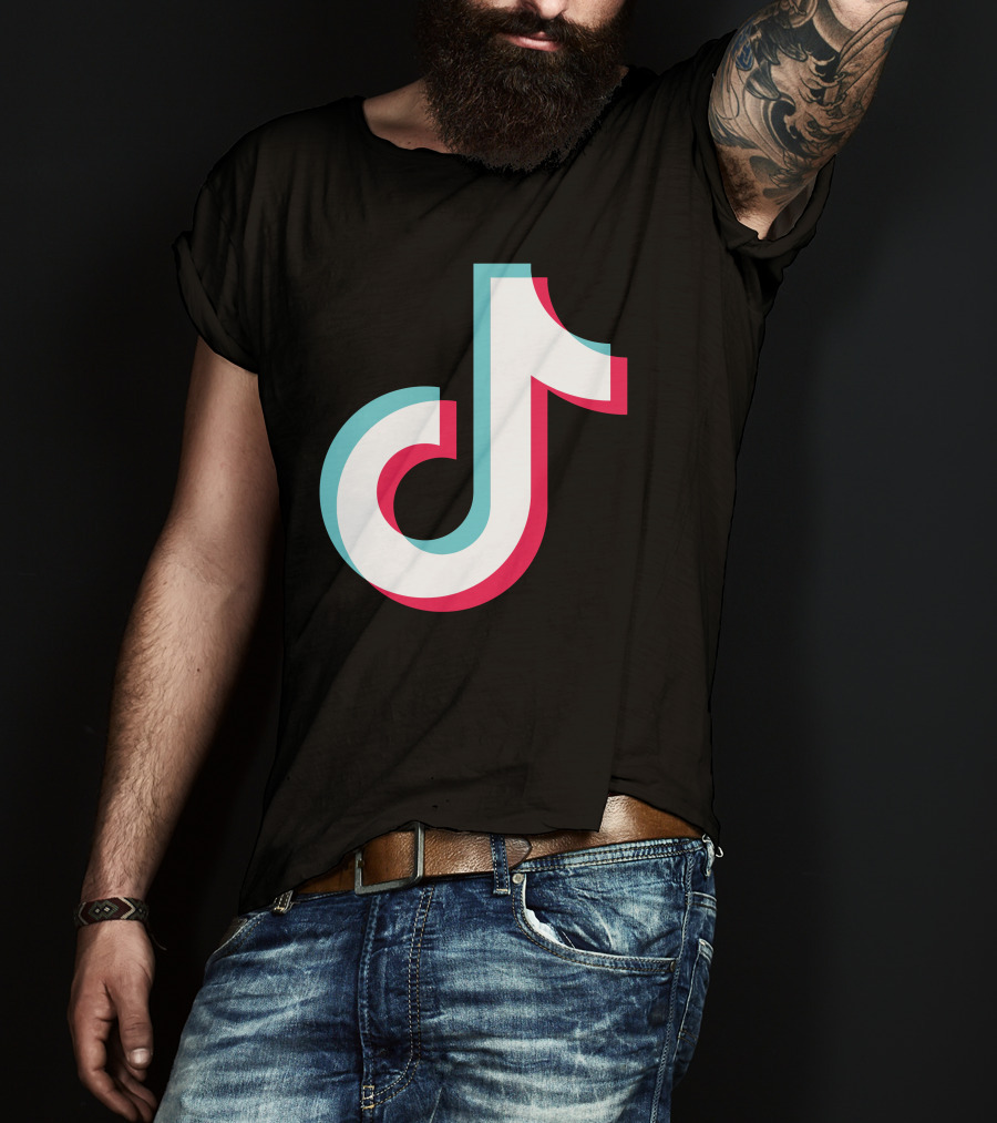 TikTok Music Note Artist T-Shirt