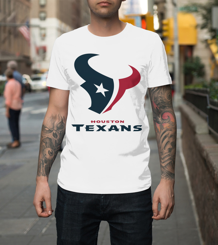 Houston Texans Team Logo For Football Fans T-Shirt