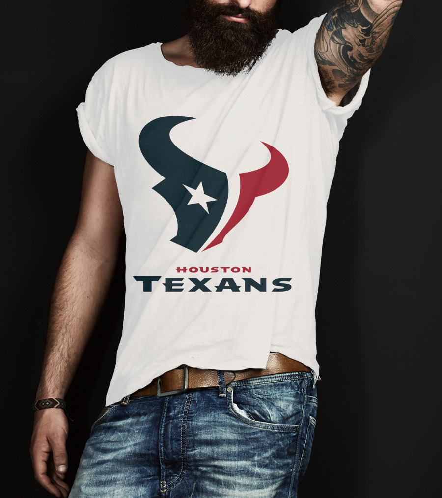 Houston Texans Team Logo For Football Fans T-Shirt