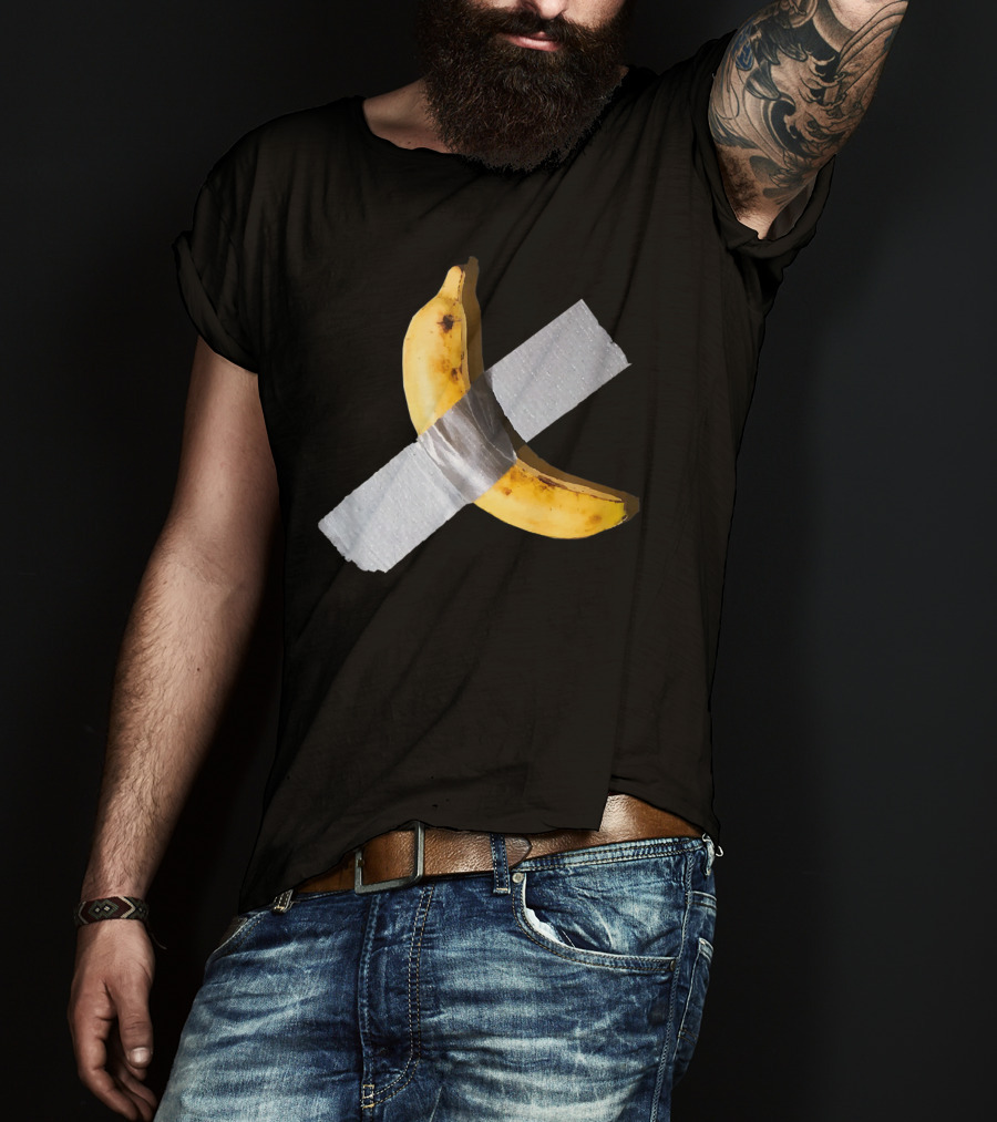 The Banana Duct Tape Crossover Joke T-Shirt