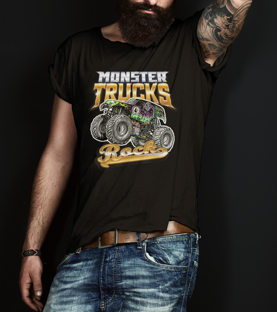 Monster Trucks Rock T-Shirt