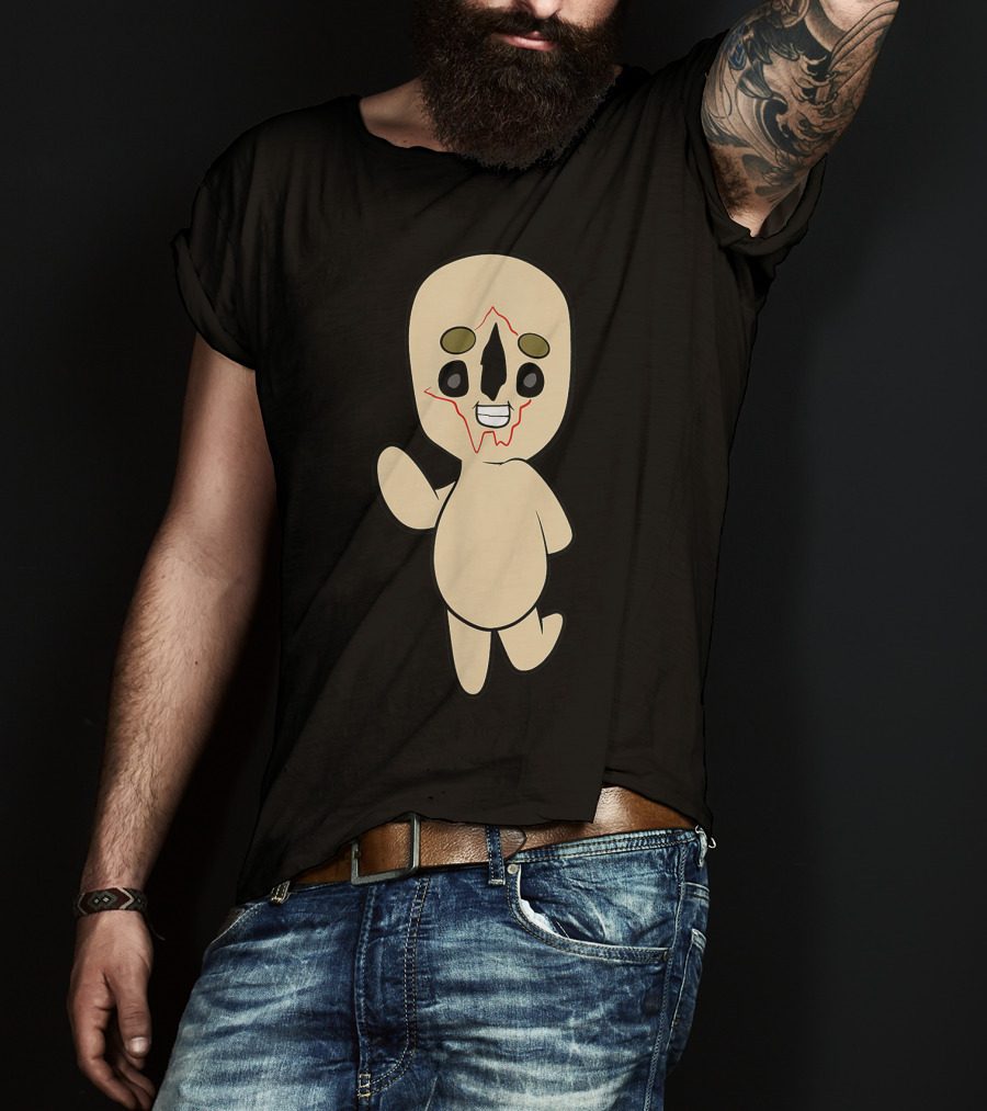 SCP 173 Secure Contain Protect Monster Peanut Cute Cartoon Character T-Shirt