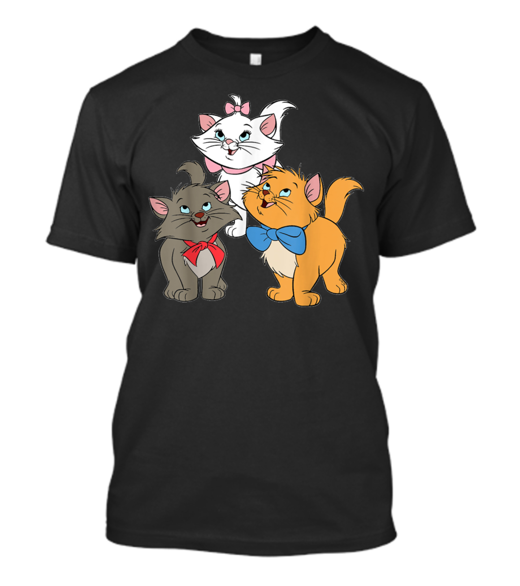 WoMarie Cartoon Aristocats Kittens Trio T-Shirt