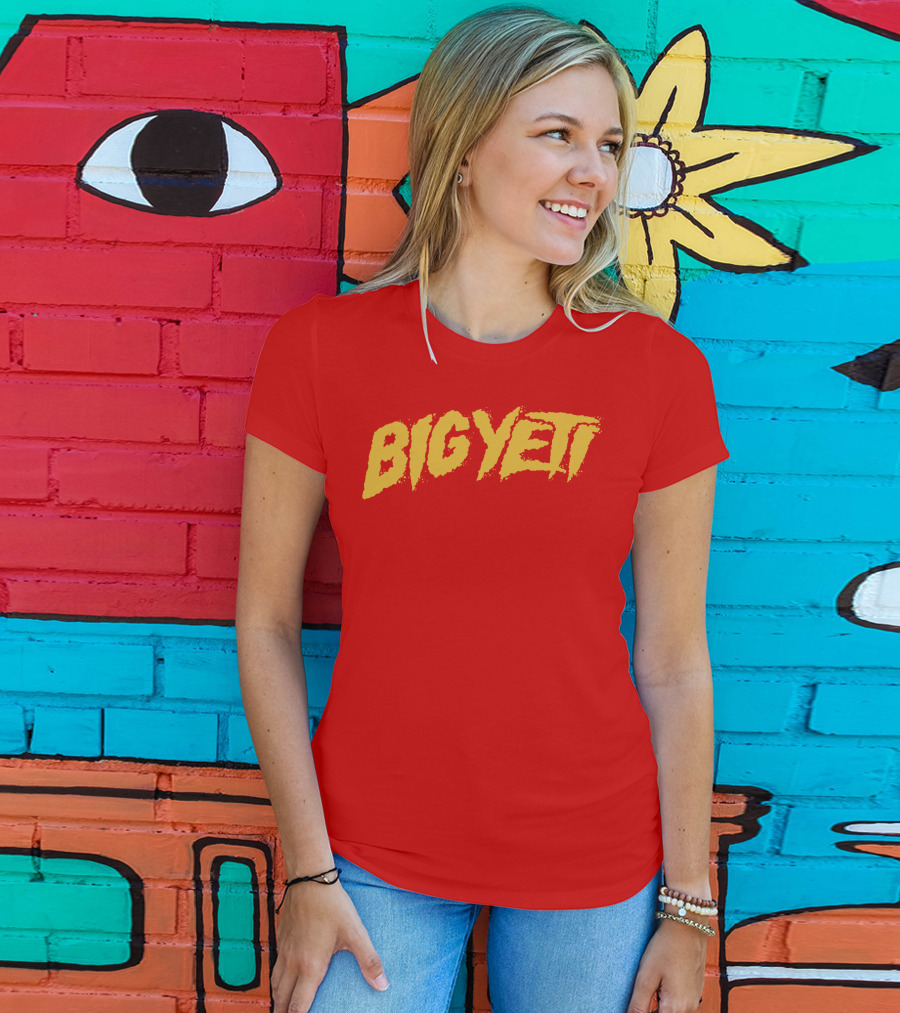 BIG YETI Red T-Shirt