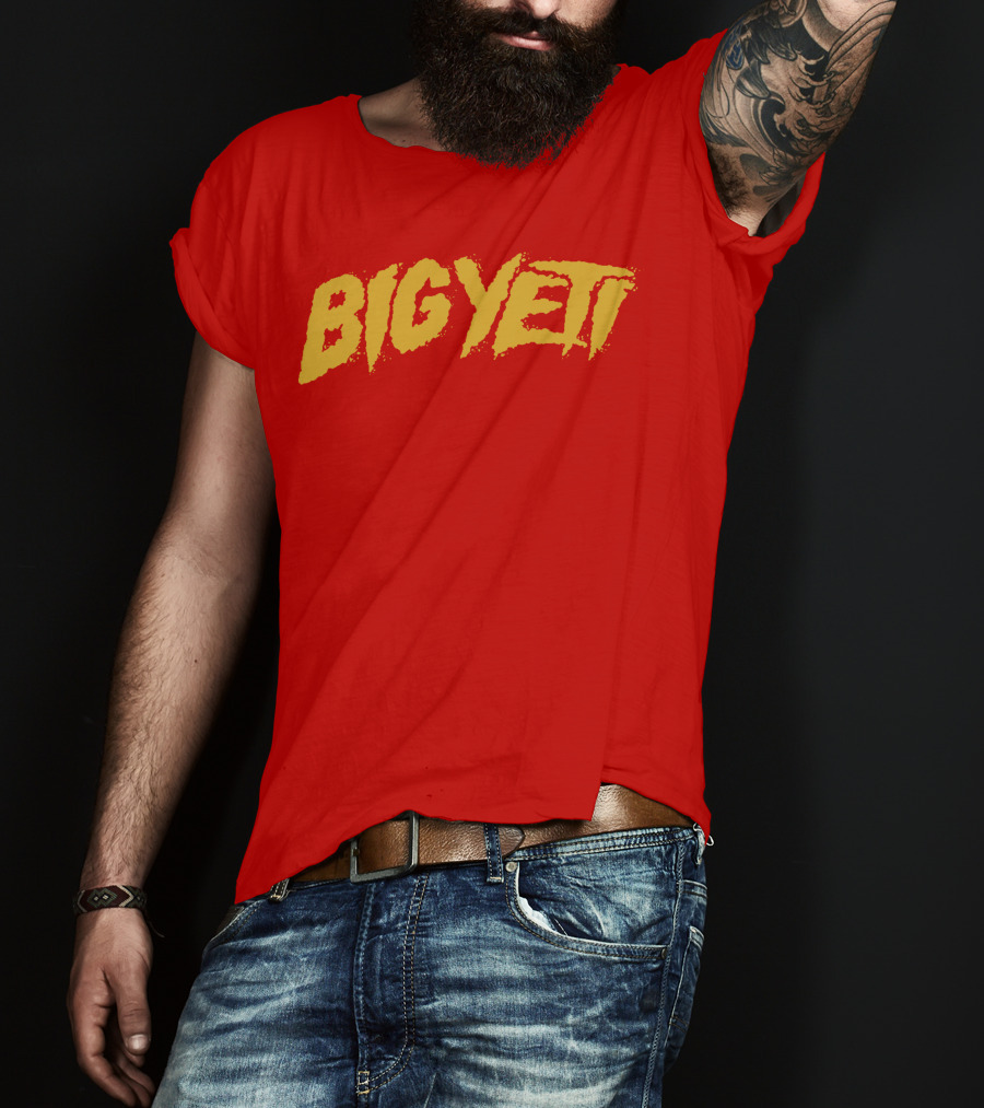 BIG YETI Red T-Shirt