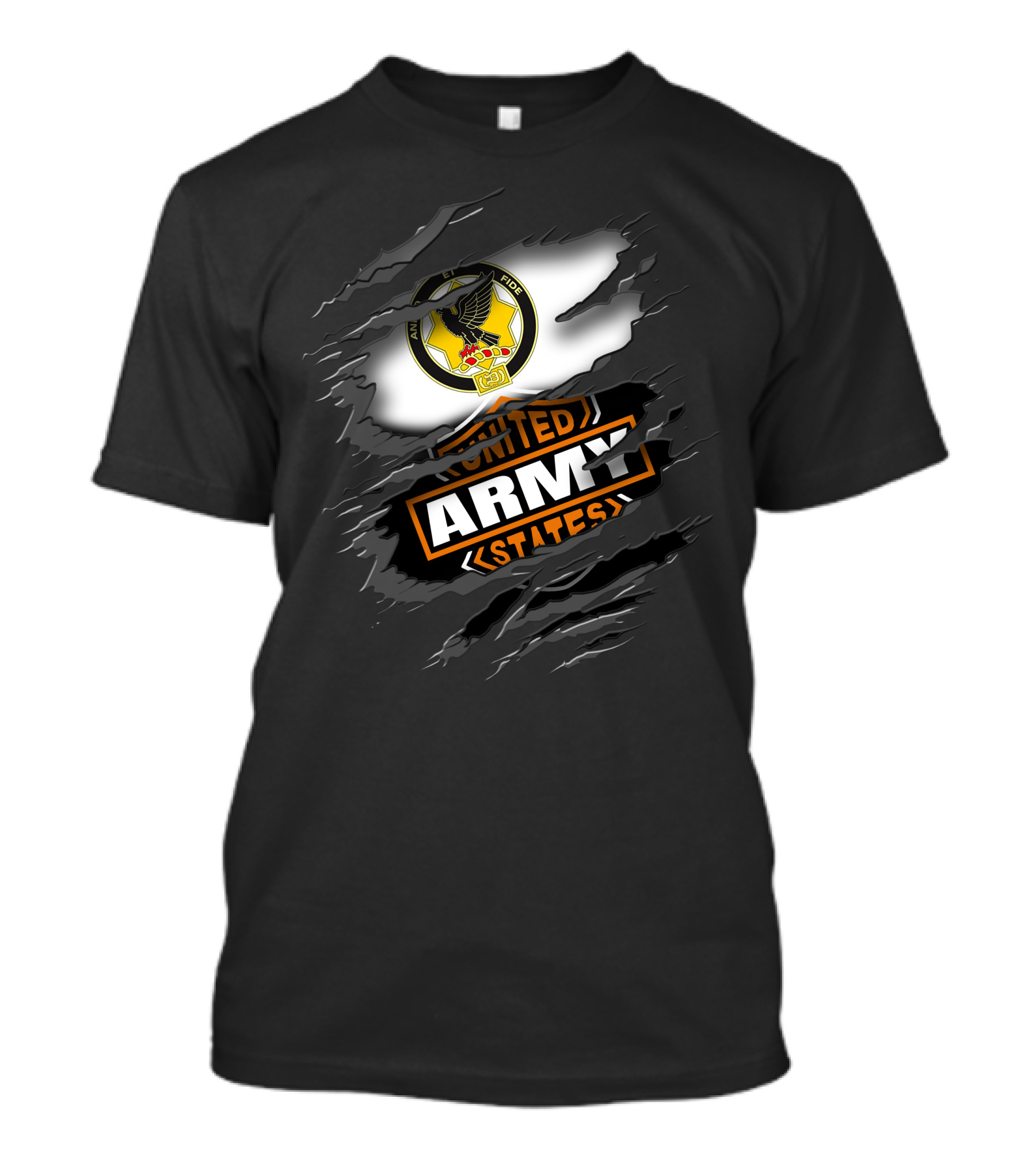 United States Army Semper Fortis Eagle T-Shirt