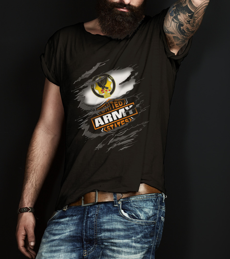 United States Army Semper Fortis Eagle T-Shirt