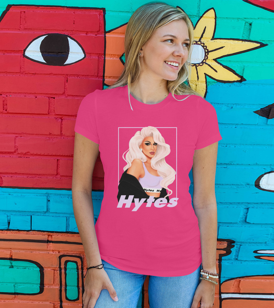 Hytes Brooke Lynn Hytes Glamorous Pink T-Shirt