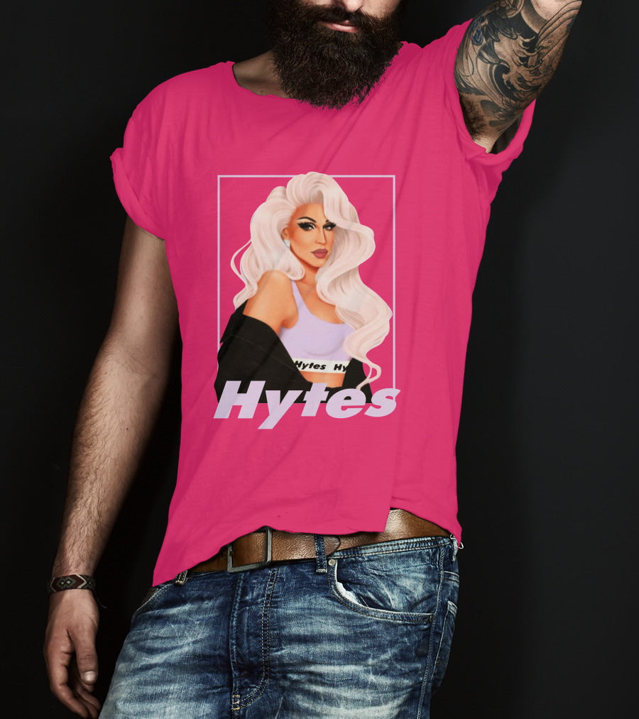 Hytes Brooke Lynn Hytes Glamorous Pink T-Shirt