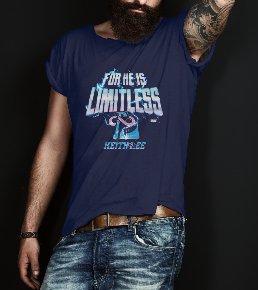 All Elite Wrestling AEW Keith Lee For He Is Limitless T-Shirt