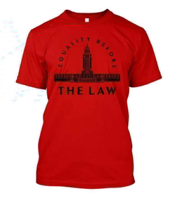 Adam Morfeld Merch Equality Before The Law Senator Megan Hunt Nebraska Capitol T-Shirt