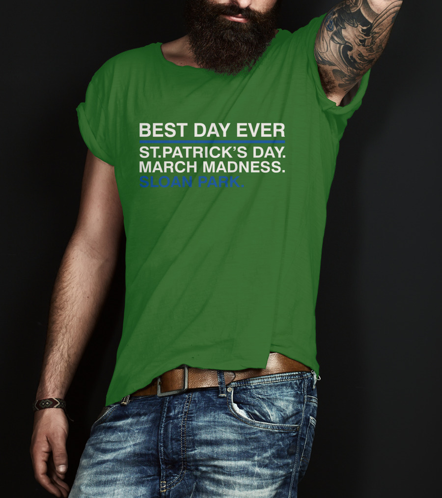 Seiya Suzuki Best Day Ever St. Patrick’s Day March Madness Sloan Park T-Shirt