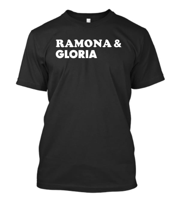Saturday Night Live Ramona And Gloria Black Text Direct T-Shirt