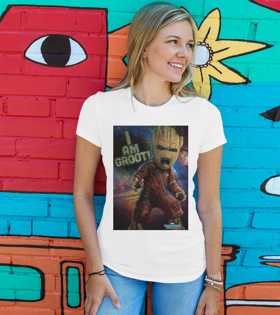 I Am Groot Guardians Of The Galaxy Vol. 2 T-Shirt