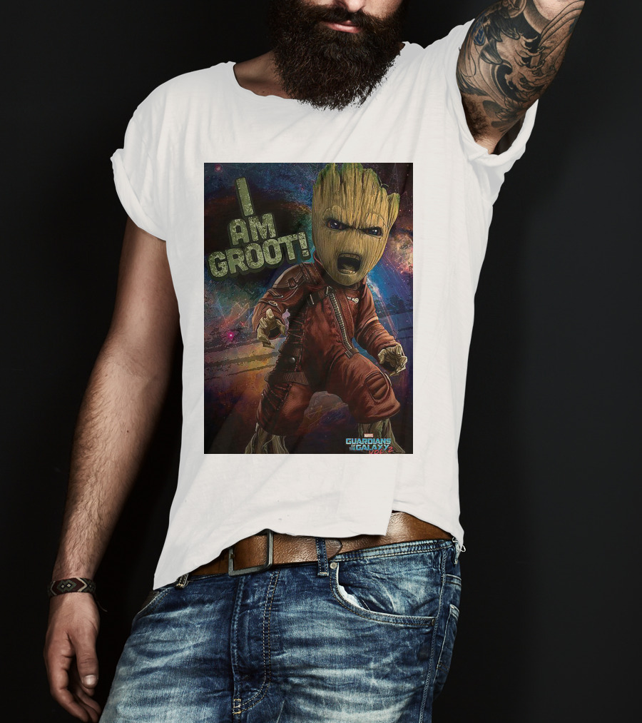 I Am Groot Guardians Of The Galaxy Vol. 2 T-Shirt