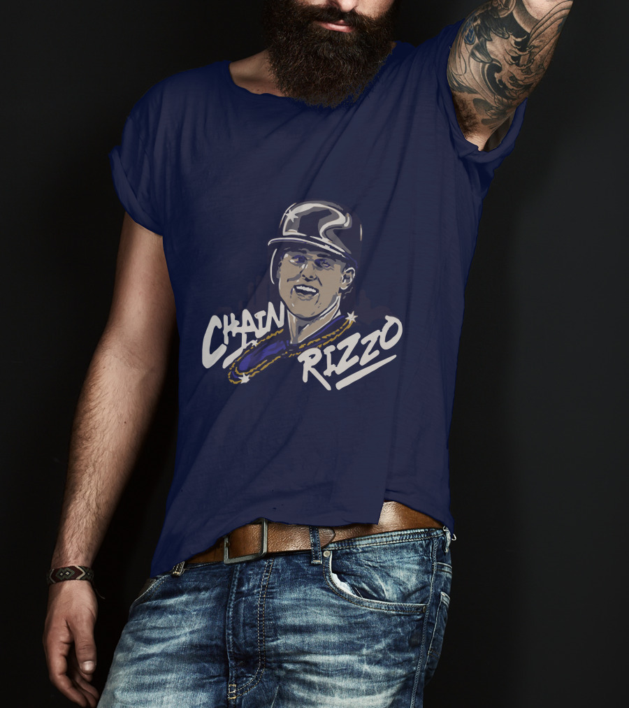 Chain Rizzo Baseball T-Shirt