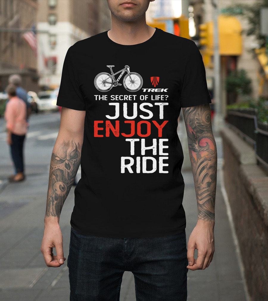 Trek Marlin The Secret of Life Enjoy the Ride T-Shirt