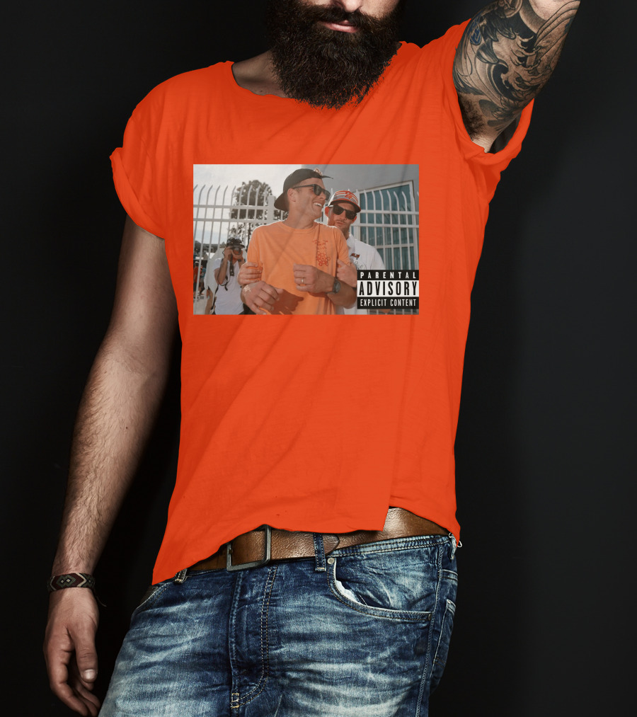 Parental Advisory Tom Brady Drunk Fun T-Shirt