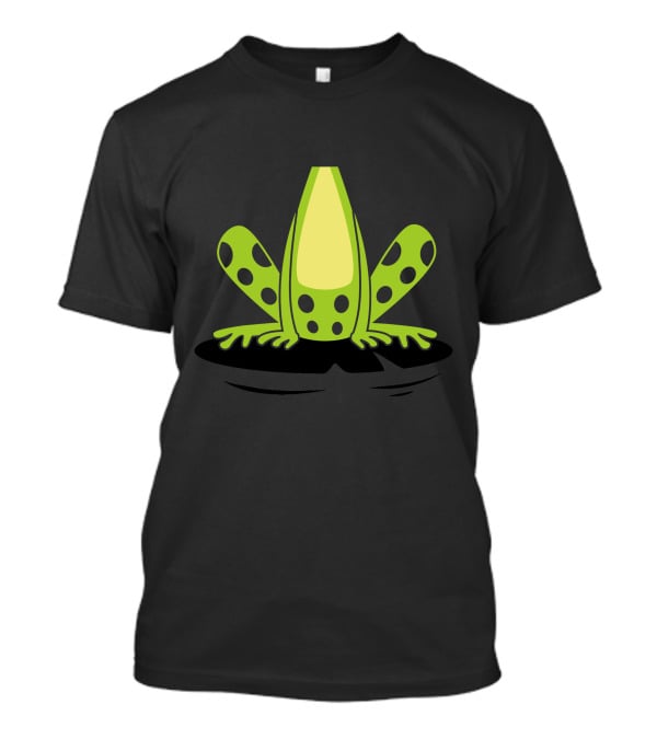 Frog Body Costume Cute Reptile Halloween Gift Green Spotted Amphibian T-Shirt