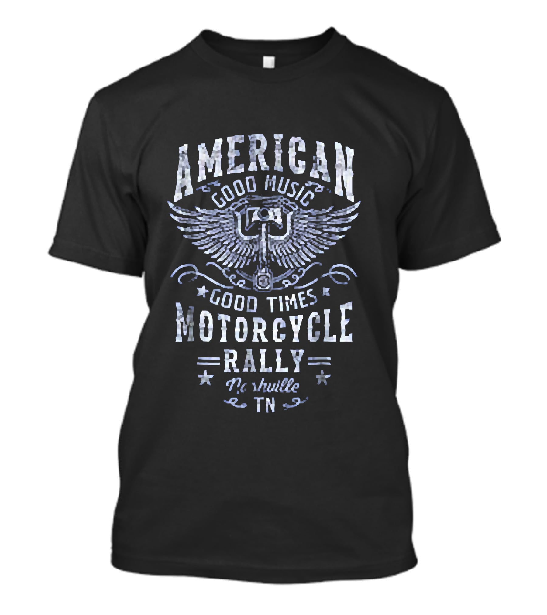 American Good Music Good Times Motorcycle Rally Nashville TN T-Shirt