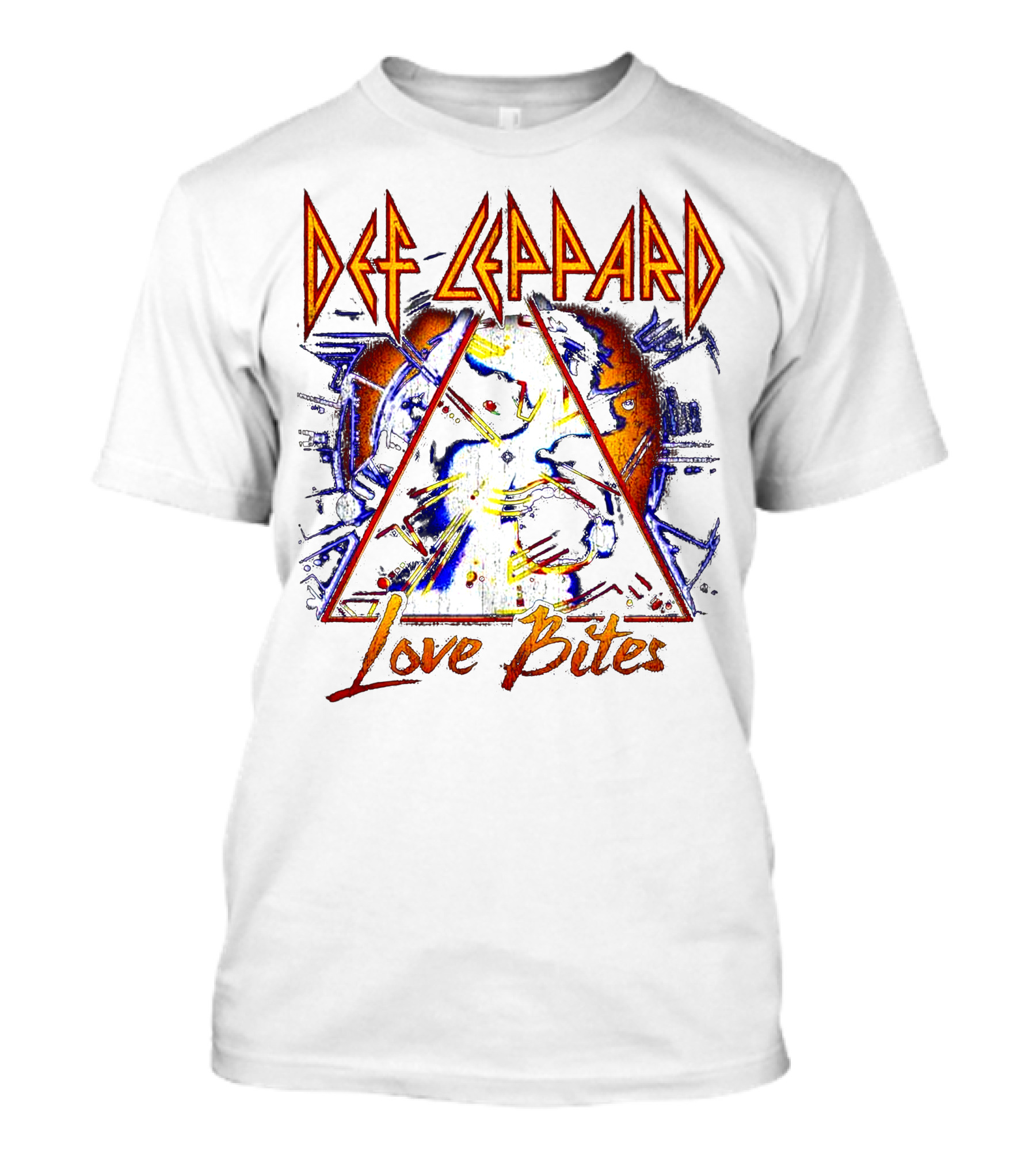 Def Leppard Love Bites Triangle T-Shirt