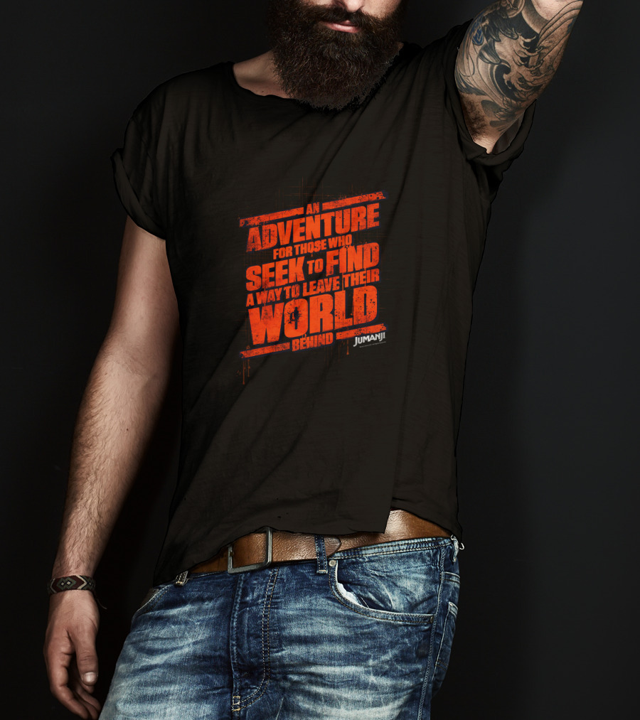 An Adventure Seek To Find World Behind Jumanji T-Shirt