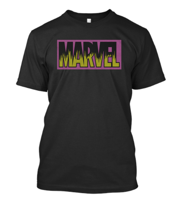 Marvel Neon Green And Pink T-Shirt