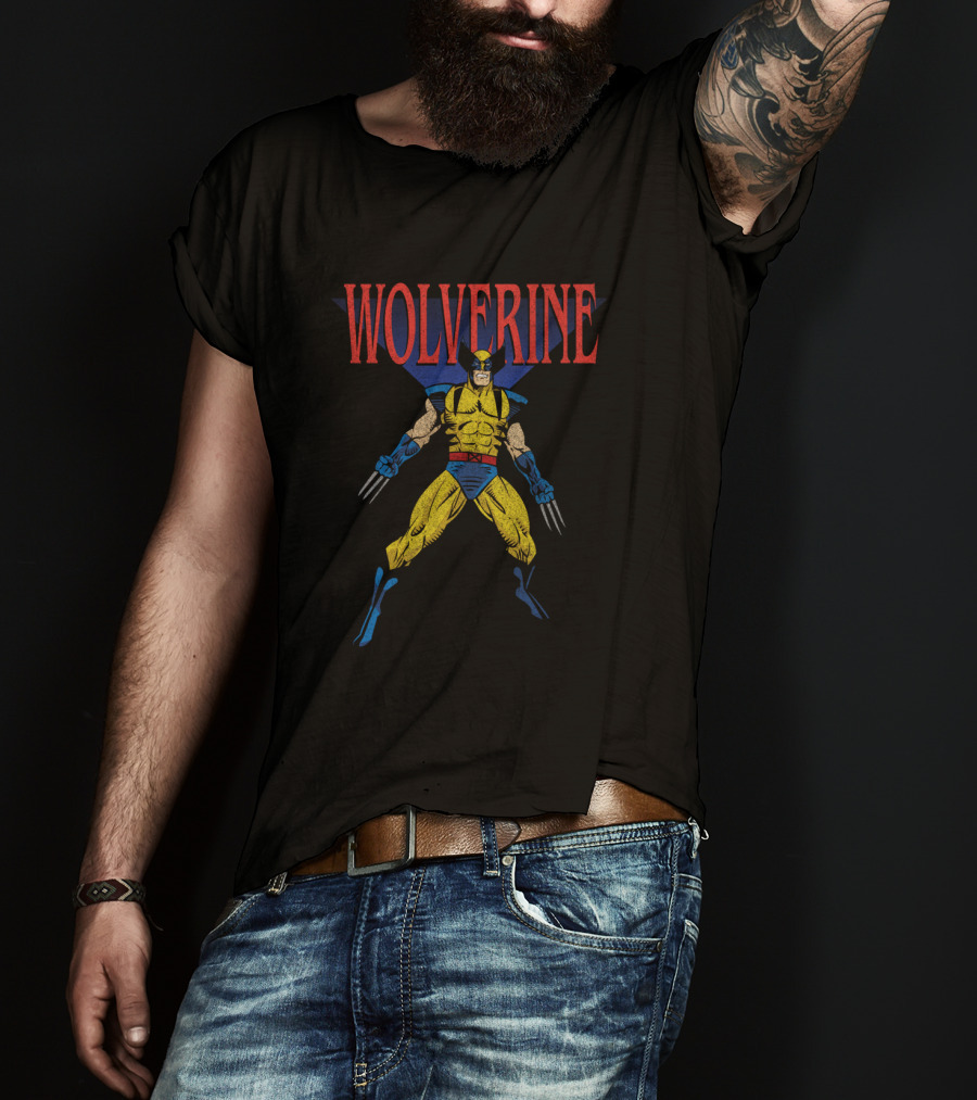 Wolverine Marvel X Men Classic Comic T-Shirt