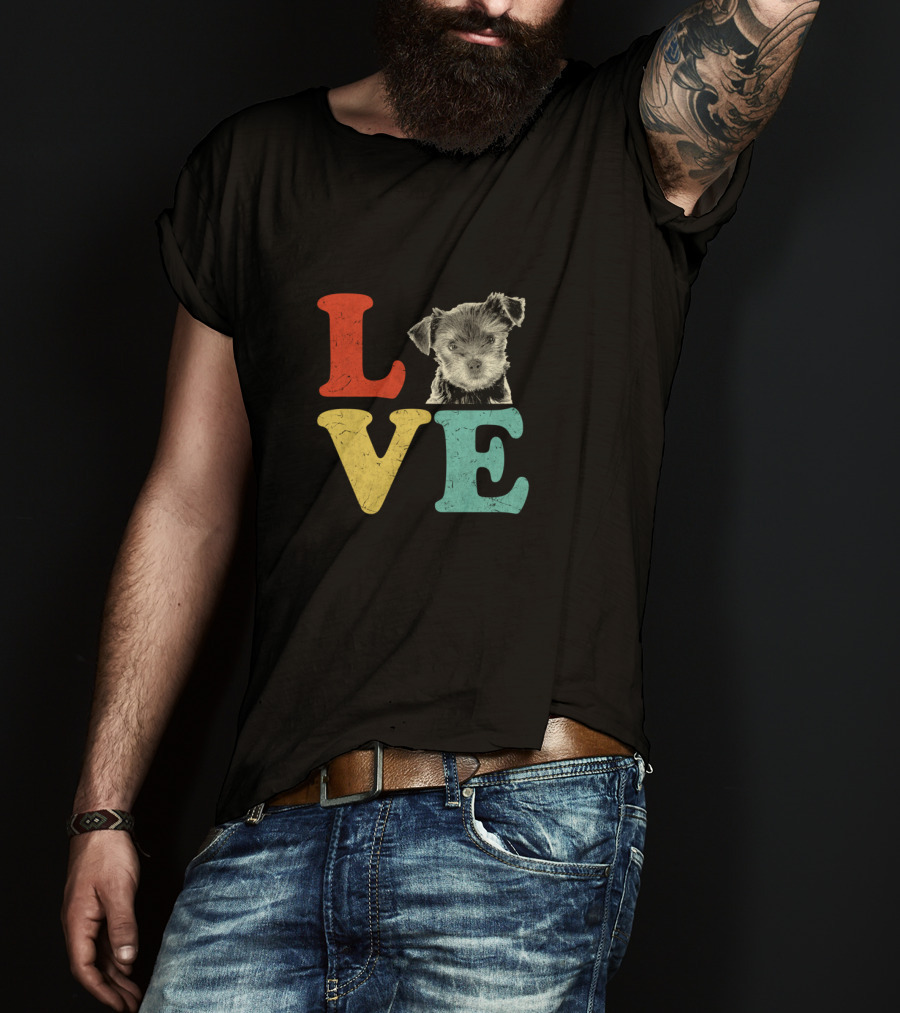 LOVE My Yorkshire Terrier Dog Lovers T-Shirt