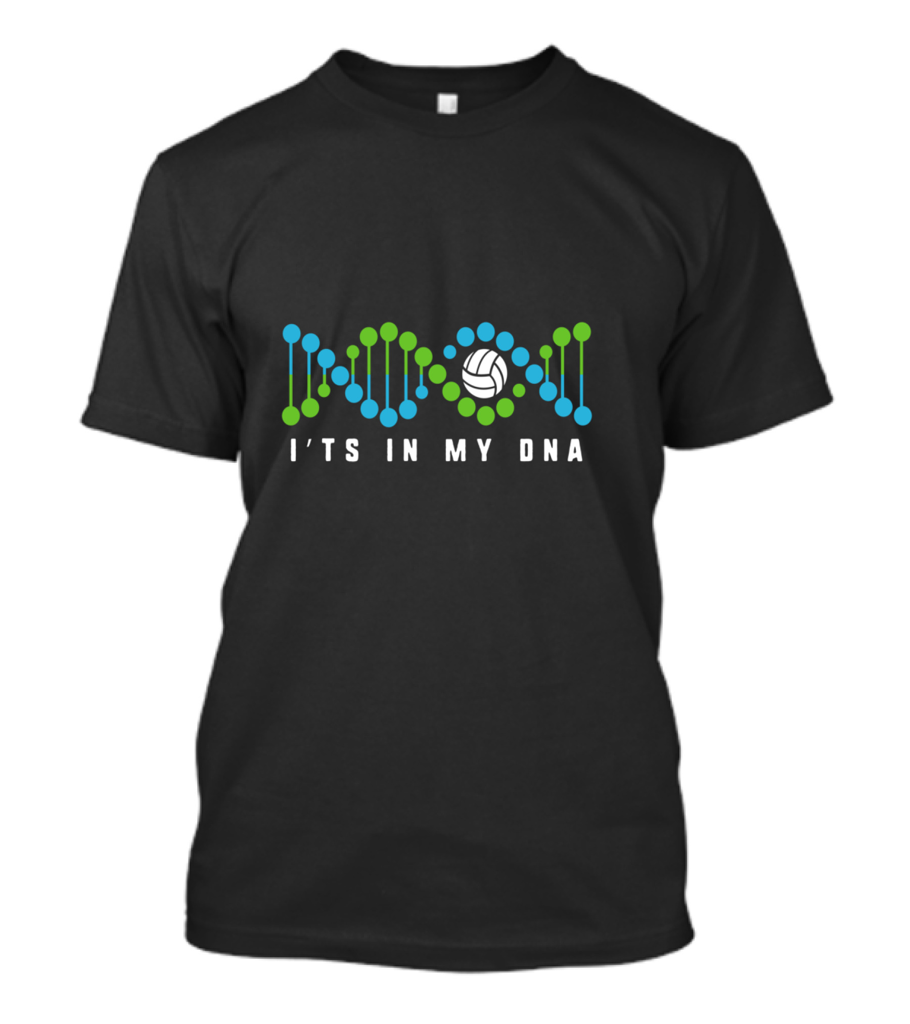 Volleyball DNA It's In My DNA Cool Beach T-Shirt