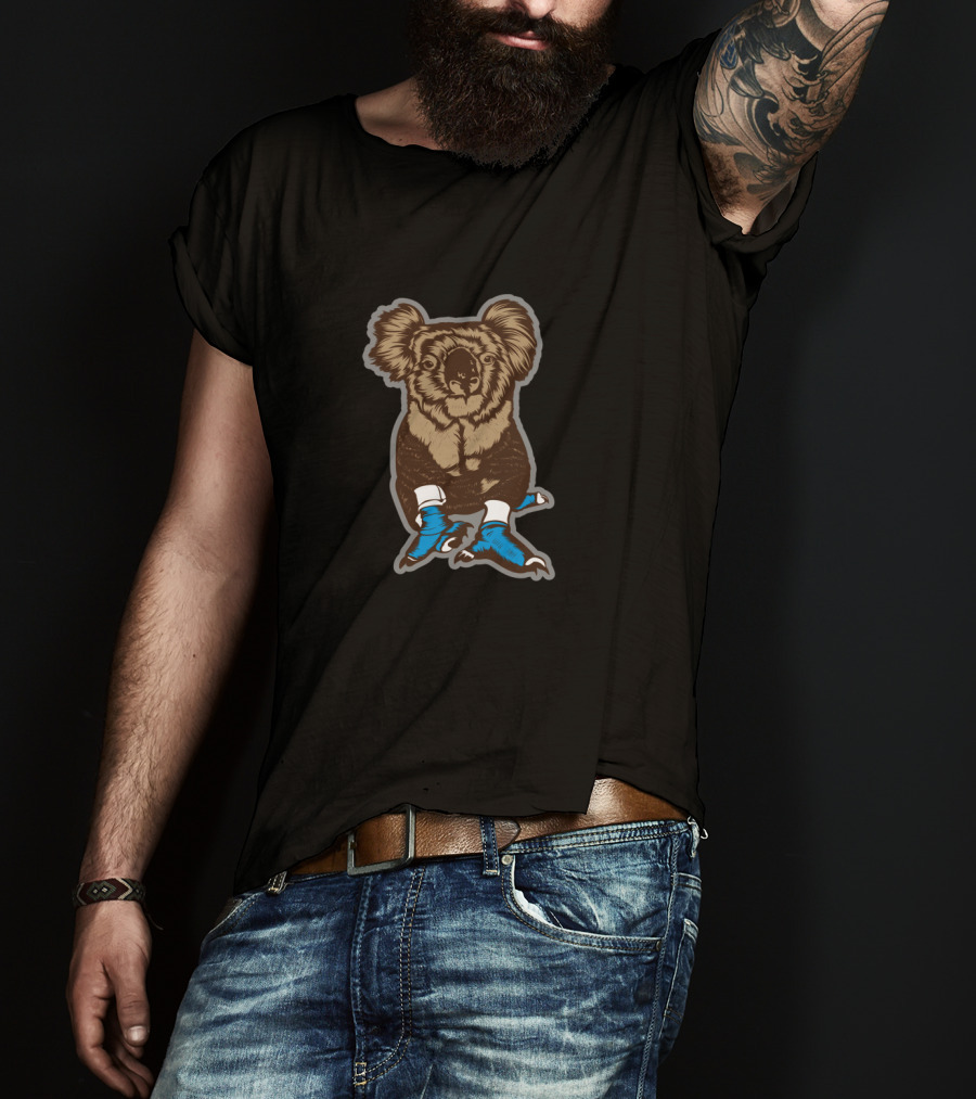 Protect Australian Wildlife Bandaged Koala Bear T-Shirt