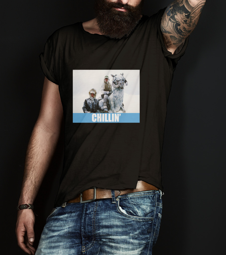 Star Wars Tauntaun Snow Chillin' T-Shirt