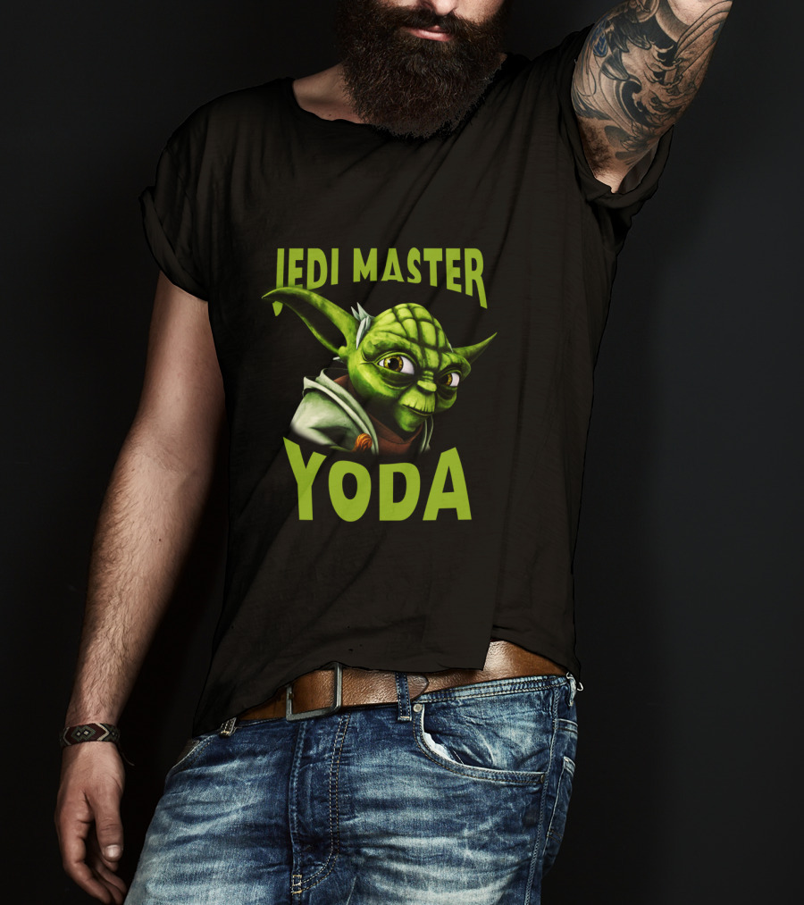 Jedi Master Yoda Big Face The Clone Wars T-Shirt