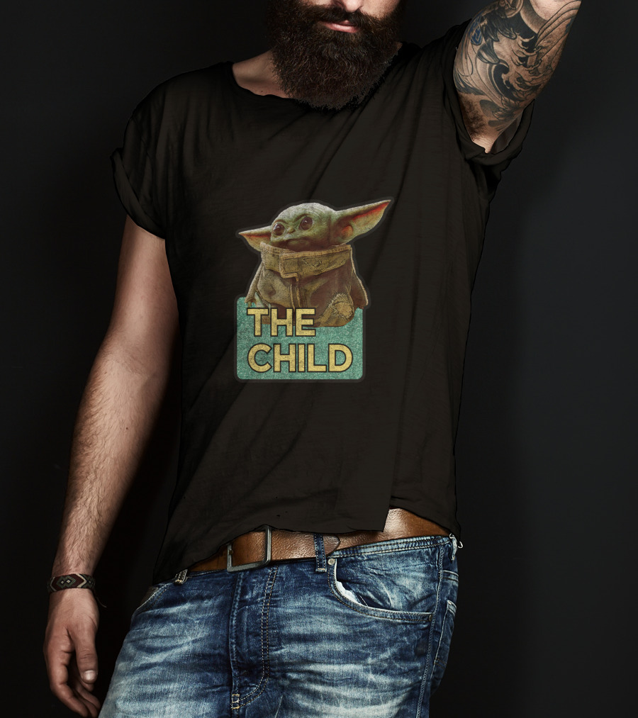 The Mandalorian The Child Yoda Grogu Fan Favorite T-Shirt