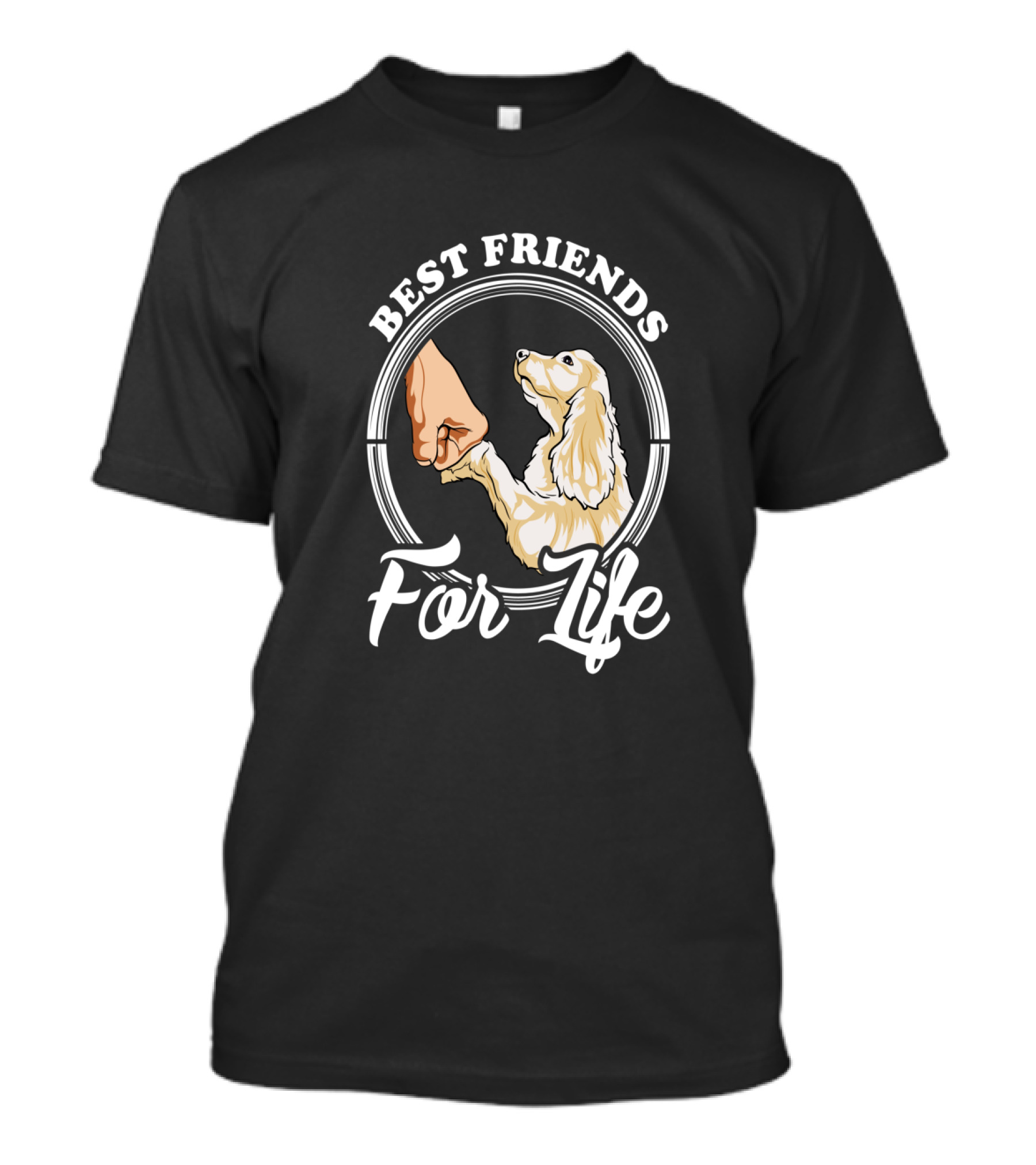 Best Friends For Life Cocker Spaniel Lover T-Shirt