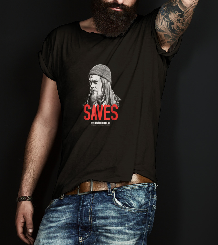 AMC Walking Dead Jesus Saves Character T-Shirt