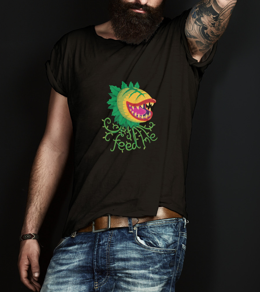 Little Shop Of Horrors Feed Me Audrey II T-Shirt